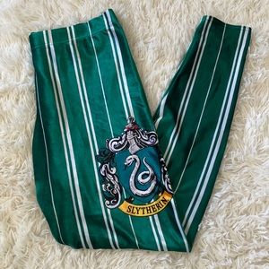 BLACKMILK SLYTHERIN HIGH WAISTED VELVET LEGGINGS - LIMITED